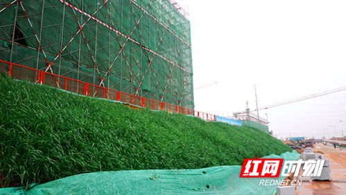 中建五局 绿色施工 助力长沙蓝月谷智能产业园建设
